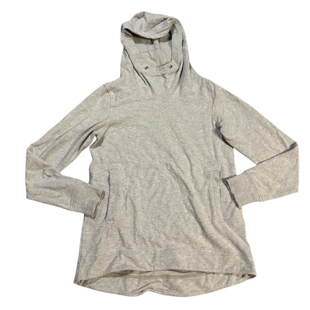 Lululemon Hooded Sweatshirt Grey‎ Size 4
